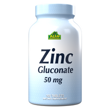 Zinc Gluconate 50mg - 100 Tablets