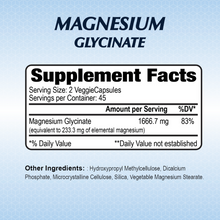 Magnesium Glycinate - 90 Capsules