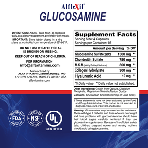 Alflexil-Glucosamine Chondroitin MSM Collagen-60 capsules