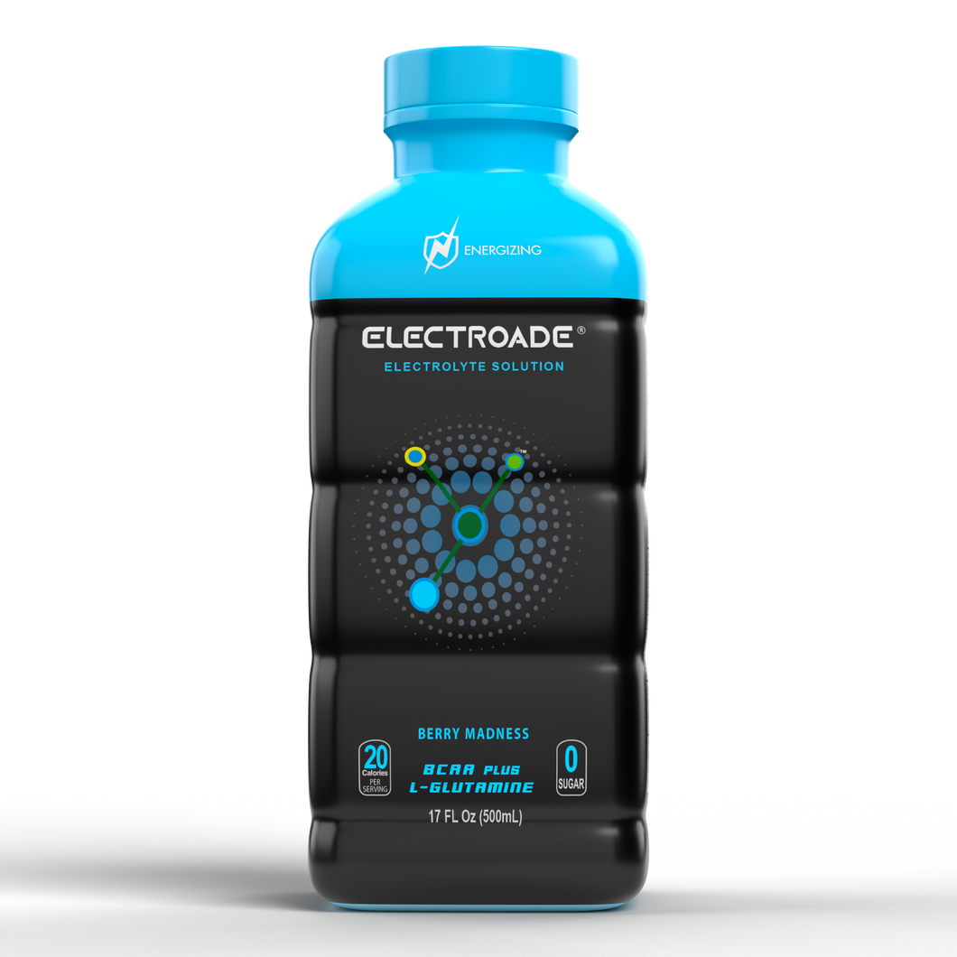 Electroade - Hydration Drink - Berry Madness Flavor-20 oz