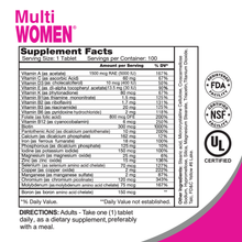 Multi Women - Dietary Supplement for women - 100 Tablets