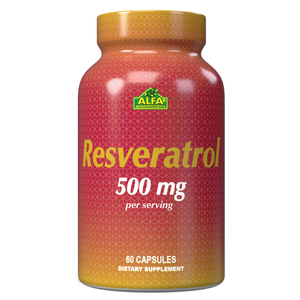 Resveratrol - Dietary supplement for the skin - 60 Capsules