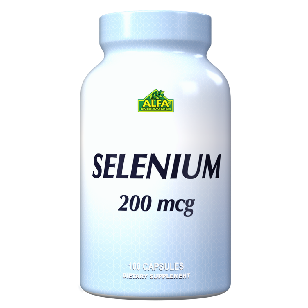 Selenium 200mcg - 100 Capsules (Private Label)