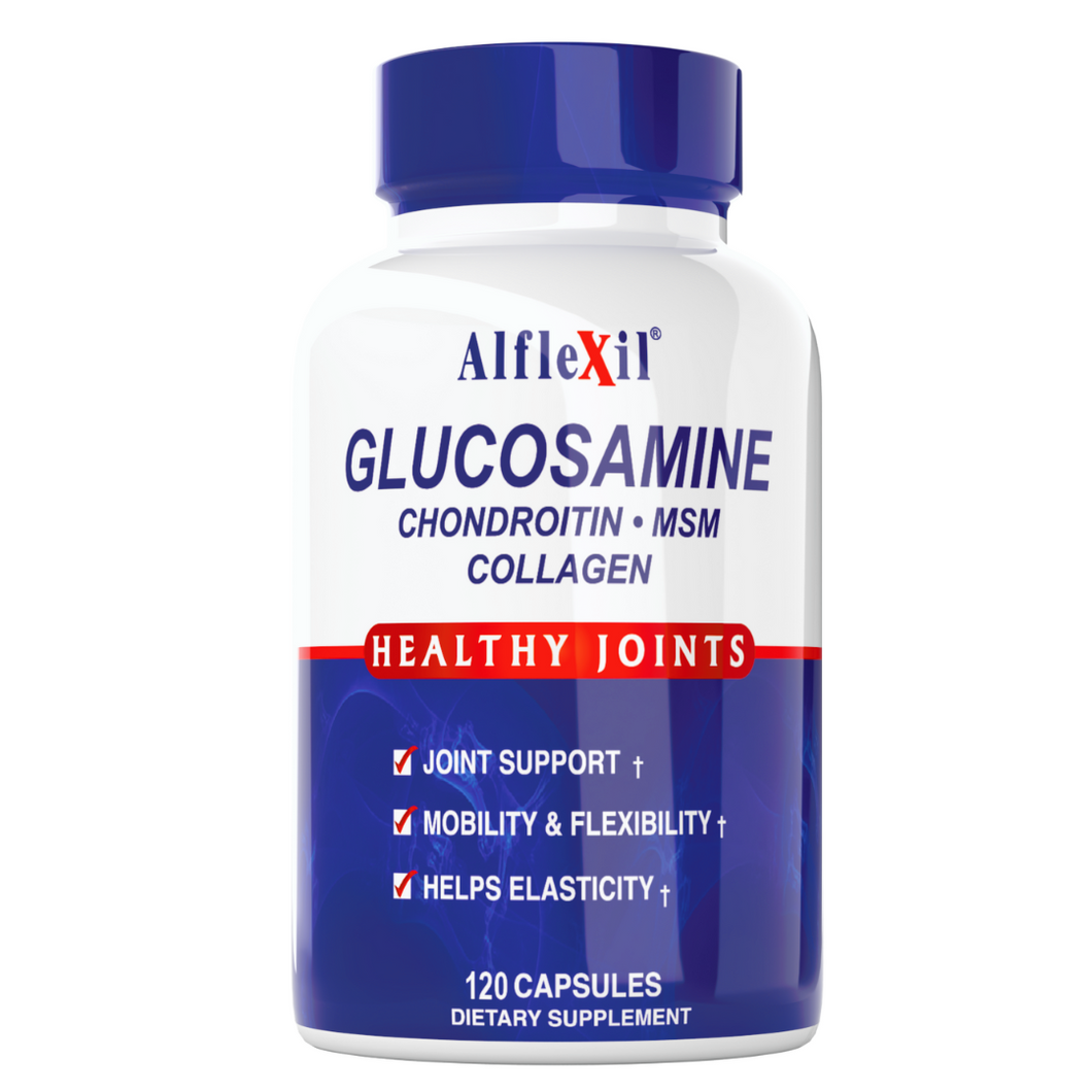 Alflexi -Glucosamine Chondroitin MSM Collagen-120 capsules