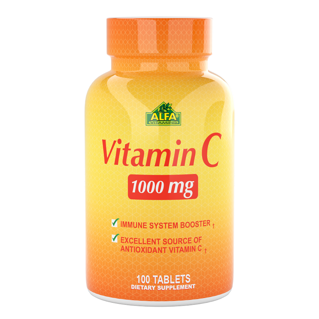 Vitamin C - Antioxidant - vitamins 1000mg - 100 tablets