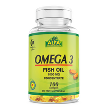 Omega 3 1000mg with IU Vitamin E - 100 Softgels (Private Label)