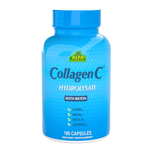 CollagenC® Hydrolysate with Biotin - Anti-Aging Formula - 180 Capsules