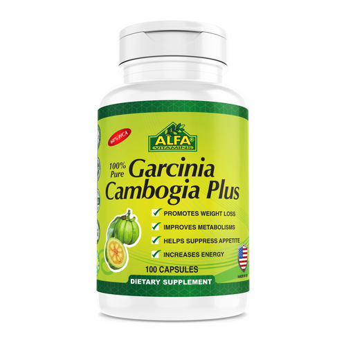 Garcinia Cambogia Extract 60% HCA-Weight Loss dietary supplement-100 Capsules
