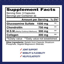 supplement facts of 90 capsules 